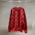       Logo Jacquard Cotton Sweater Men Wool GG Sweatershirt  14