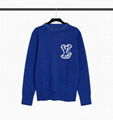 Louis Vuitton Wool knitwear LV Instarsia crewneck sweater blue knit logo jumpper