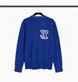 Louis Vuitton Wool knitwear LV Instarsia crewneck sweater blue knit logo jumpper