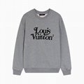 Louis Vuitton x Nigo Squared LV Sweatshirt LV Grey Print Crew Neck Jumper