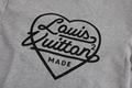 Louis Vuitton x Nigo Squared LV Sweatshirt LV Grey Print Crew Neck Jumper