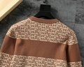 Balmain PB-Monogram Print Sweatshirt Men Striped Wool Sweater 9