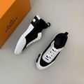 Hermes Bouncing sneaker In calfskin and suede goatskin Fashion Hemes casual shoe