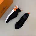 Hermes Bouncing sneaker In calfskin and suede goatskin Fashion Hemes casual shoe