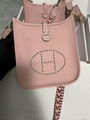 Hermes Clemence Mini Evelyne II TPM 16 Palladium Hardware Women Shoulder bag