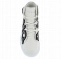 Alexander McQueen AMQ Hi-top Sneakers McQueen Men Leather Shoes 