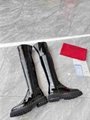           Garavani Rockstud Over The Knee Suede Boots Fashion Long Boots 14