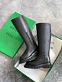 Strut Knee-High Boots BV Black Calfskin