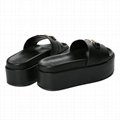 Versace 95 Satin Platform Sandal Purple Medusa Slides Slipper 