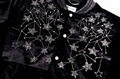 Yves Saint Laurent Beaded Jacket     Velour embellished Crystal Stars Bomber  3