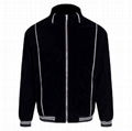 Celine Logo Velour Track Top Men Celine Track Jacket Fashion Bomber 