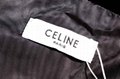 Celine Logo Velour Track Top Men Celine Track Jacket Fashion Bomber 