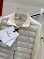 Moncler Zipped Quilted cardigan Women Moncler Tricot Down coats
