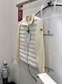 Moncler Zipped Quilted cardigan Women Moncler Tricot Down coats