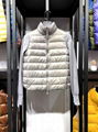 Moncler Zip Fastening Padded Jacket Moncler Women Quilted Wool Jacket 