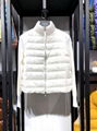 Moncler Zip Fastening Padded Jacket Moncler Women Quilted Wool Jacket 