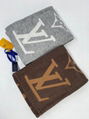 Louis Vuitton Chale Monogram cashmere scarf LV Wool scarf 