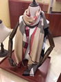 Burberry Silk Gauze Maxi Scarf Cheap Burberry Check Silk shawls