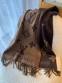               Escharpe Gradient Muffler Cashmere Brown Beige     en scarf 3