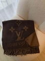 Louis Vuitton Escharpe Gradient Muffler Cashmere Brown Beige LV Men scarf