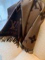               Escharpe Gradient Muffler Cashmere Brown Beige     en scarf 6