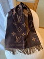 Louis Vuitton Escharpe Gradient Muffler Cashmere Brown Beige LV Men scarf