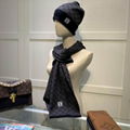 Louis Vuitton Hat and scarf sets LV Wool Scarf LV Men Beanie