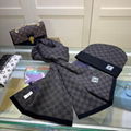 Louis Vuitton Hat and scarf sets LV Wool Scarf LV Men Beanie