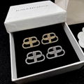            BB S LOGO EARRINGS            SILVER BB MOTIF EARRINGS