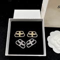 BALENCIAGA BB S LOGO EARRINGS BALENCIAGA SILVER BB MOTIF EARRINGS