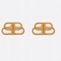            BB XS LOGO Earrings Women's Bb Small Stud Earrings In Gold 6