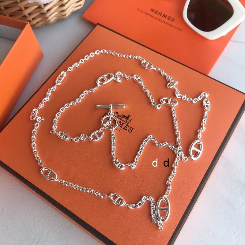        Farandole long necklace 160 Women Long sterling silver Chain necklace  5