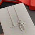 Hermes Chaine d'ancre necklace large model in sterling silver Chain necklaces 