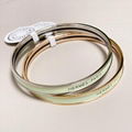 Hermes Uni Bangle Extra narrow Bangle in enamel Women Fashion Bangle