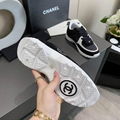 Chanel Low Top CC Purple Blue Sneaker CC logo Shoes 