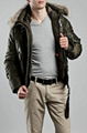 Parajumpers Gobi Shell Bomber Jacket Navy Men PJS Winter Snow Down Coats 