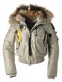             Gobi Bomber Snow Coat Women PJS Warm Fur Zip Up Hooded Bomber Jacket 10
