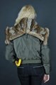             Gobi Bomber Snow Coat Women PJS Warm Fur Zip Up Hooded Bomber Jacket 6