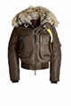 Parajumpers Gobi Bomber Snow Coat Women PJS Warm Fur Zip Up Hooded Bomber Jacket