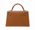        Kelly Mini II Sellier Gold Epsom Handbag Women Fashion Totes  4