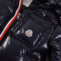 Moncler Men’s Montbeliard Triple Exposed Men Shiny Nylon Down Jacket