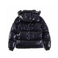 Moncler Men’s Montbeliard Triple Exposed Men Shiny Nylon Down Jacket