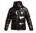 Moncler Men’s Montbeliard Triple Exposed Men Shiny Nylon Down Jacket