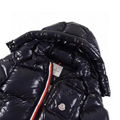 Moncler Men’s Montbeliard Triple Exposed Men Shiny Nylon Down Jacket