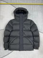         Men's Madeira Bicolor Logo Puffer Jacket Black Madeira Short Down Jacket 6