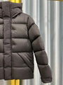         Men's Madeira Bicolor Logo Puffer Jacket Black Madeira Short Down Jacket 3