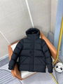         Men's Madeira Bicolor Logo Puffer Jacket Black Madeira Short Down Jacket 7