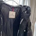         Black Dougnac Jacket Long Sleeve Quilted Nylon Down Filled Jacket  6