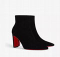 Suprabooty block heel suede heeled ankle