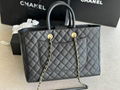 Chanel Coco Handle Shopping Tote Large Quilted Classic Totes Handbag